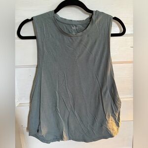 Girlfriend Collective Blue Muscle Tee